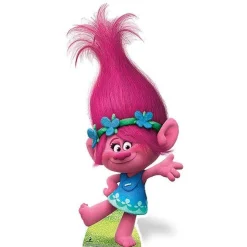 Party Delights Trolls Poppy Cardboard Cutout - 94Cm X 50Cm< Cardboard Cut Outs