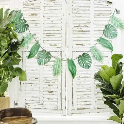 Party Delights Tropical Fiesta Palm Garland - 1.5M< Hanging Decorations