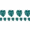 Party Delights Tropical Palms Paper Garland Decoration 2M X 15Cm< Hanging Decorations