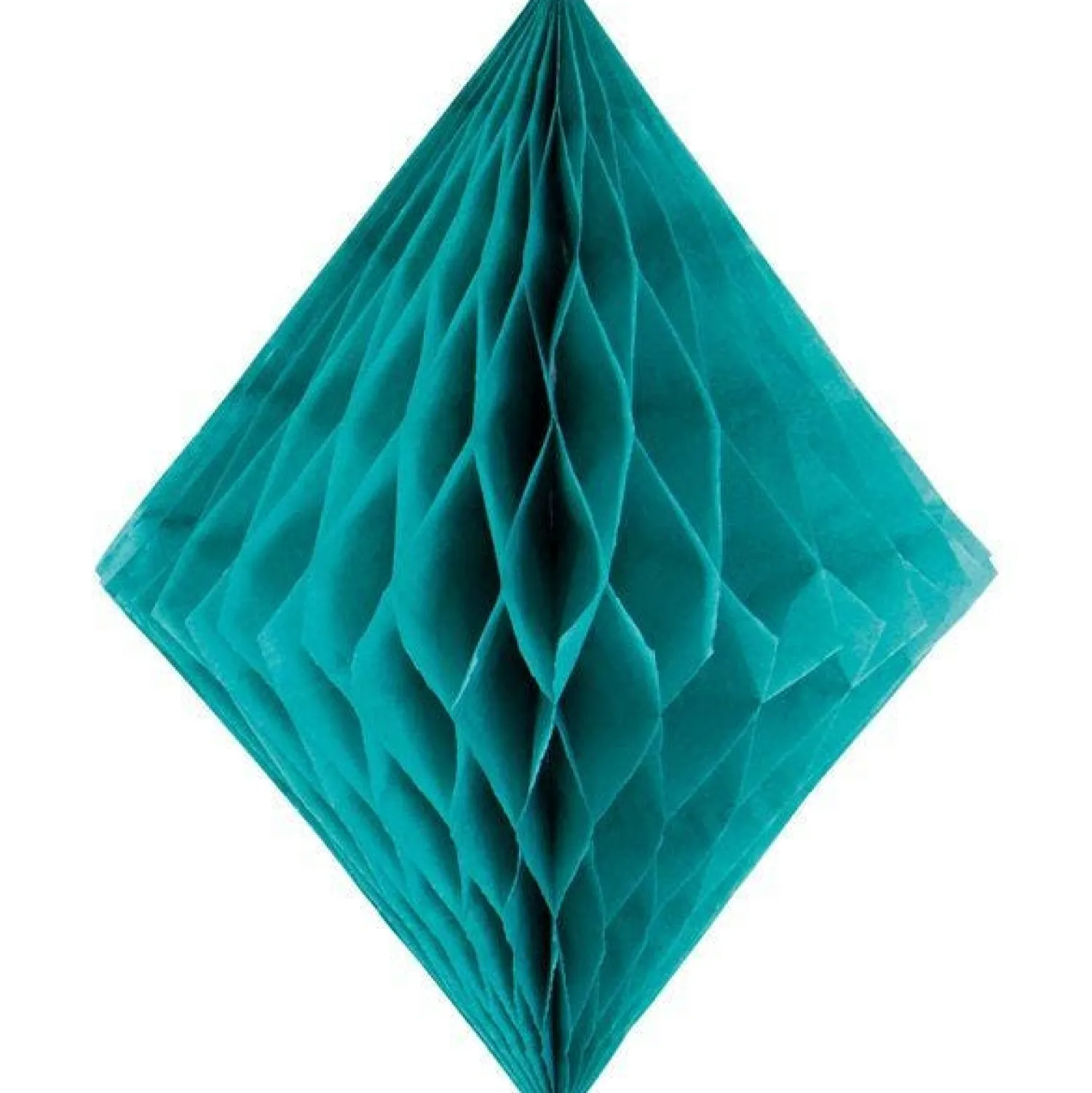Party Delights Turquiose Honeycomb Diamond Decoration - 30Cm< Hanging Decorations