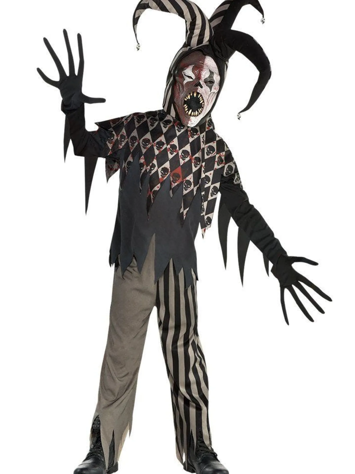 Twisted Jester - Child And Teen Costume<Party Delights New