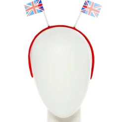 Party Delights Union Jack Flag Head Boppers< Hats & Headwear