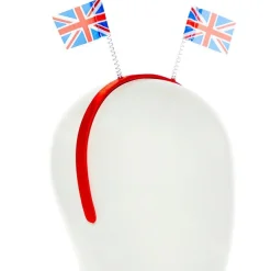 Party Delights Union Jack Flag Head Boppers< Hats & Headwear