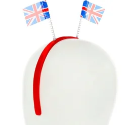 Party Delights Union Jack Flag Head Boppers< Hats & Headwear