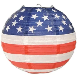 Party Delights Usa Paper Lanterns (3Pk)< Hanging Decorations