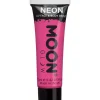 Uv Neon Face & Body Paint - Pink 12Ml<Party Delights