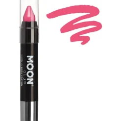 Party Delights Uv Paint Stick - Pink 3.5G< Face Paints