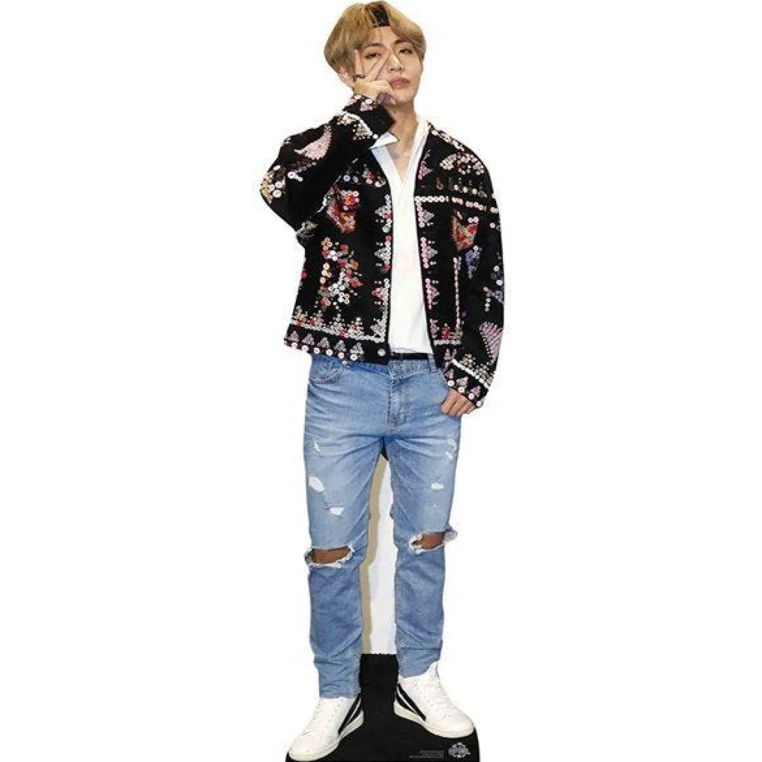 Party Delights V (Kim Tae-Hyung) Bts Cardboard Cutout - 90Cm X 29Cm< Cardboard Cut Outs