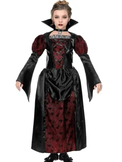 Vampiress Dress - Child Costume<Party Delights