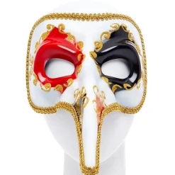 Party Delights Venetian Long Nose Masquerade Mask< Masks
