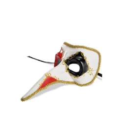 Party Delights Venetian Long Nose Masquerade Mask< Masks