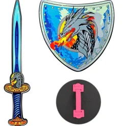 Party Delights Viking Sword & Shield - 52Cm< Fake Weapons