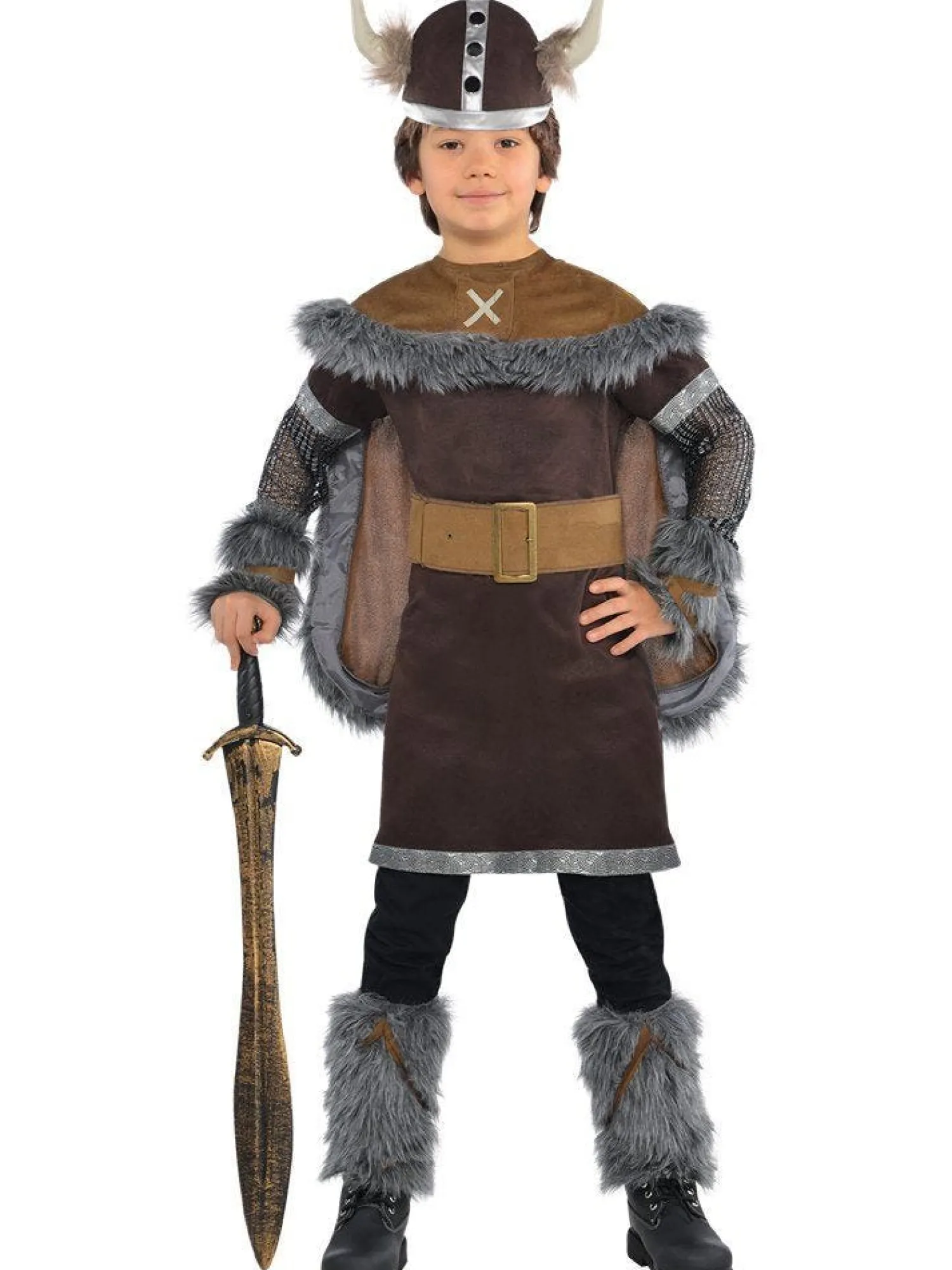 Viking Warrior - Child And Teen Costume<Party Delights Clearance