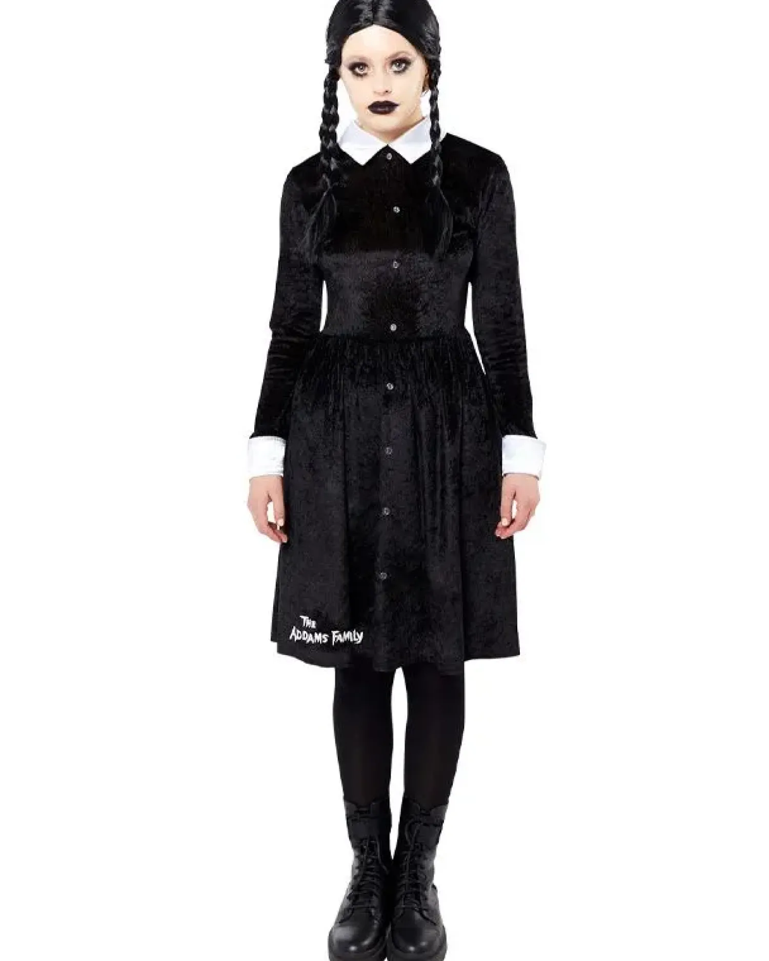 Wednesday Addams - Adult Costume<Party Delights Sale