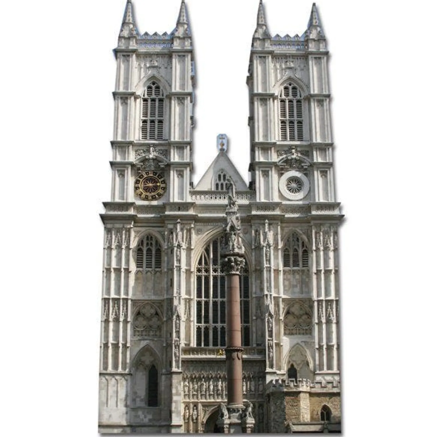Party Delights Westminster Abbey Cardboard Cutout - 175Cm X 95Cm< Cardboard Cut Outs