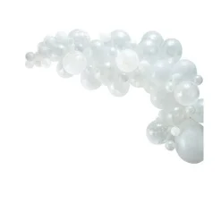 Party Delights White Balloon Arch - 70 Balloons< Arches & Clouds