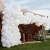 Party Delights White Balloon Arch - 200 Balloons< Arches & Clouds