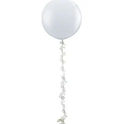 Party Delights White Blossom Floral Garland - 2.1M< Hanging Decorations