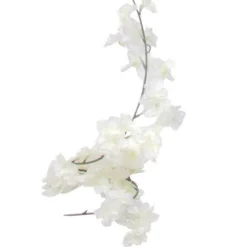 Party Delights White Blossom Floral Garland - 2.1M< Hanging Decorations