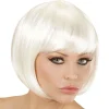 Party Delights White Bob Wig< Wigs