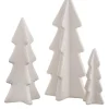 White Ceramic Trees Decoration (3Pk)<Party Delights Sale