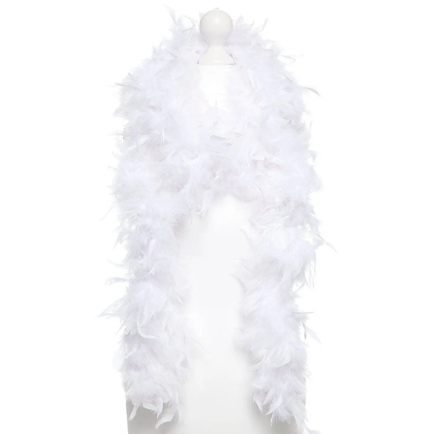 Party Delights White Feather Boa - 150Cm< Feather Boas