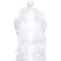 Party Delights White Feather Boa - 150Cm< Feather Boas