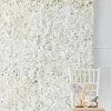 Party Delights White Flower Wall Backdrop Tile - 63Cm X 45Cm< Party Backdrops