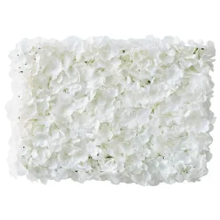 Party Delights White Flower Wall Backdrop Tile - 63Cm X 45Cm< Party Backdrops