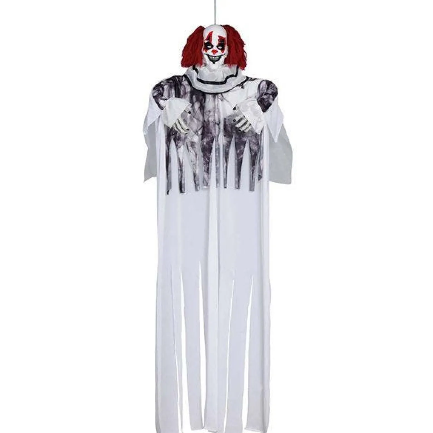 White Hanging Clown - 1.6M<Party Delights Sale