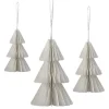 White Honeycomb Trees Hanging Decorations (3Pk)<Party Delights