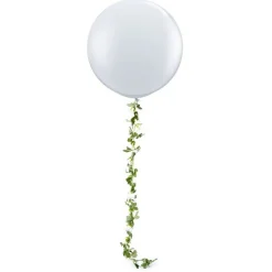 Party Delights White Rose Garland - 1.75M< Hanging Decorations