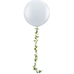 Party Delights White Rose Garland - 1.75M< Hanging Decorations