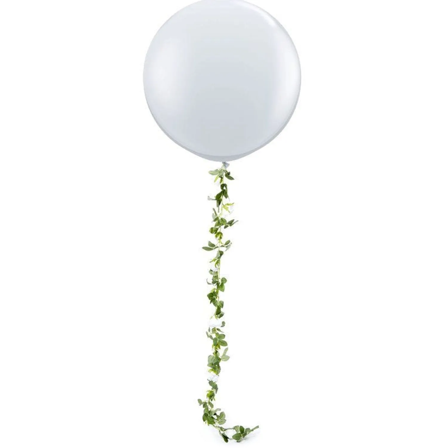 Party Delights White Rose Garland - 1.75M< Hanging Decorations