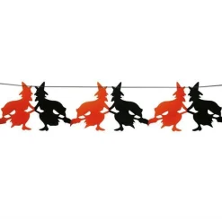 Party Delights Witch Garland - 3M< Hanging Decorations