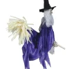 Witch With Broom - 60Cm<Party Delights