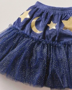 Wizardess Navy Tutu- 5-7 Years<Party Delights Hot