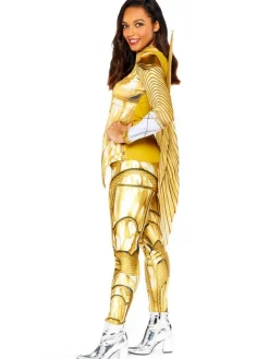 Party Delights Wonder Woman Gold - Adult Costume< Wonder Woman