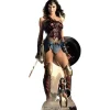 Party Delights Wonder Woman Justice League Shield Cardboard Cutout - 187Cm X 86Cm< Cardboard Cut Outs