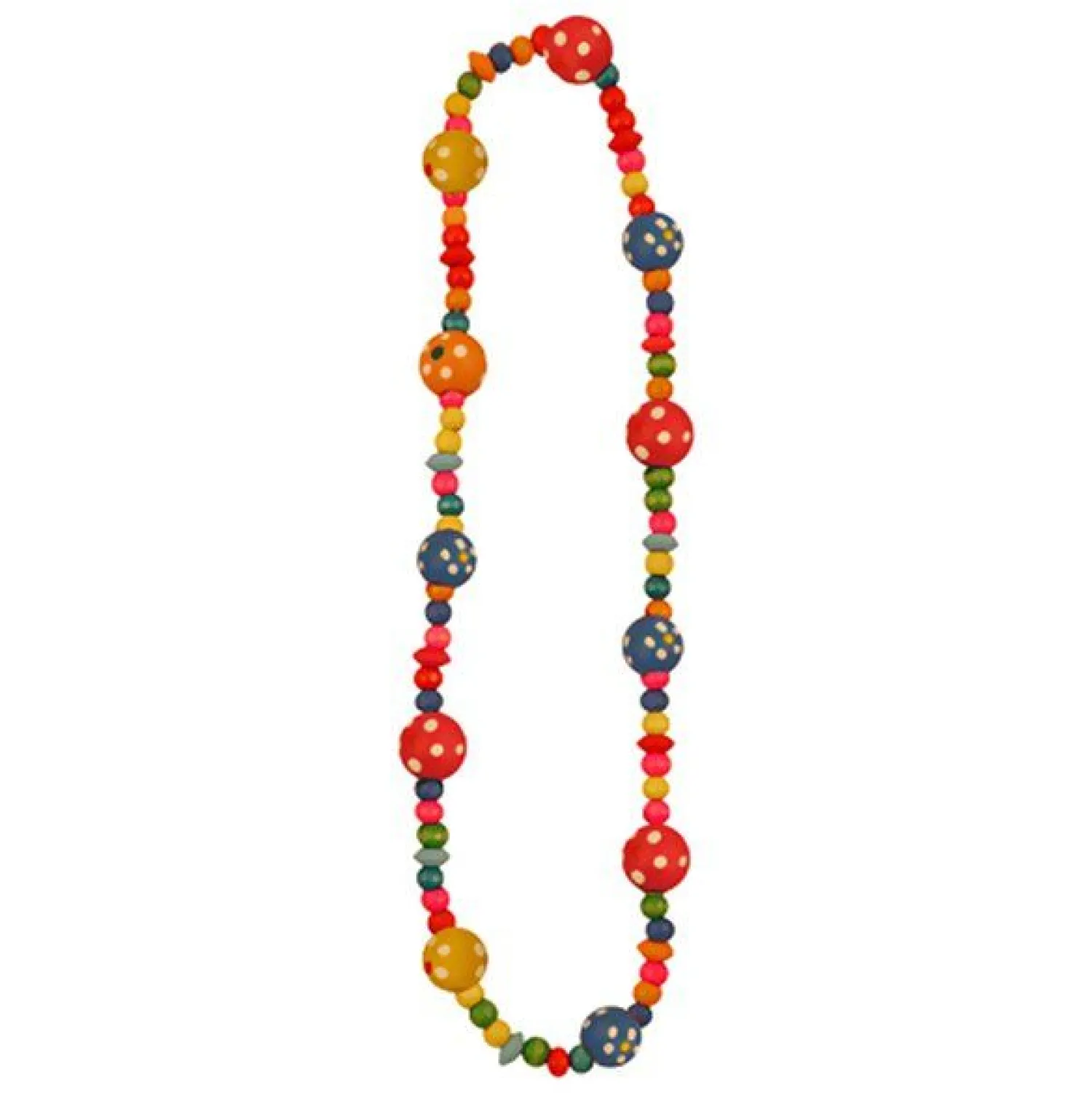 Party Delights Wooden Bead Necklace< Wearables
