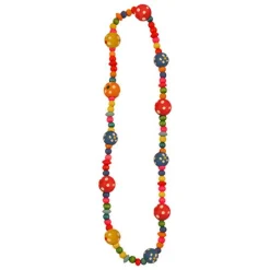 Party Delights Wooden Bead Necklace< Wearables