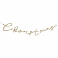 Wooden 'Christmas' Banner - 1.5M<Party Delights Best