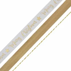 Wooden Icons And Ribbon Christmas Gift Tags (9Pk)<Party Delights Best