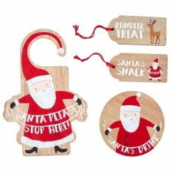 Wooden Santa & Friends Christmas Eve Kit<Party Delights Sale