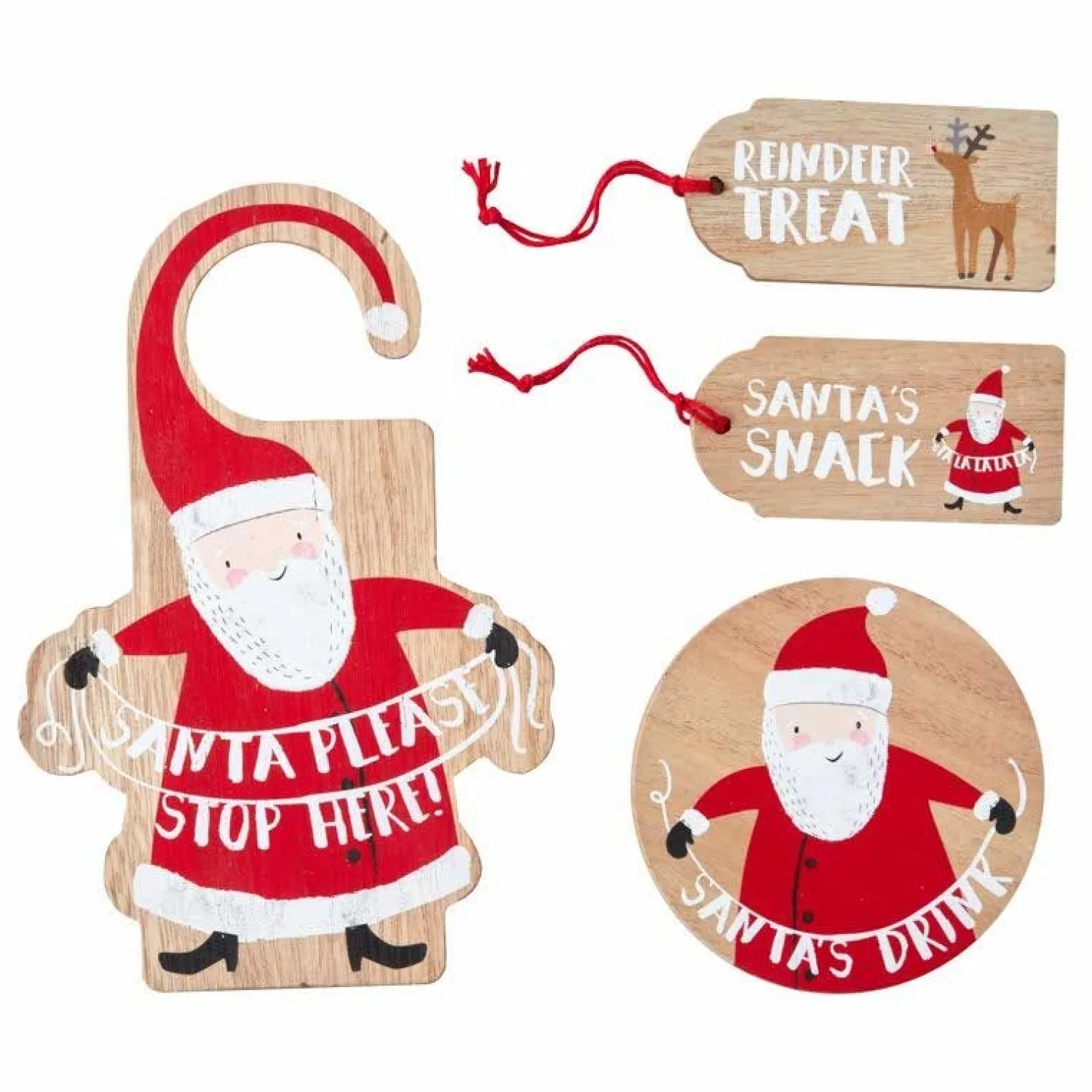 Wooden Santa & Friends Christmas Eve Kit<Party Delights Sale