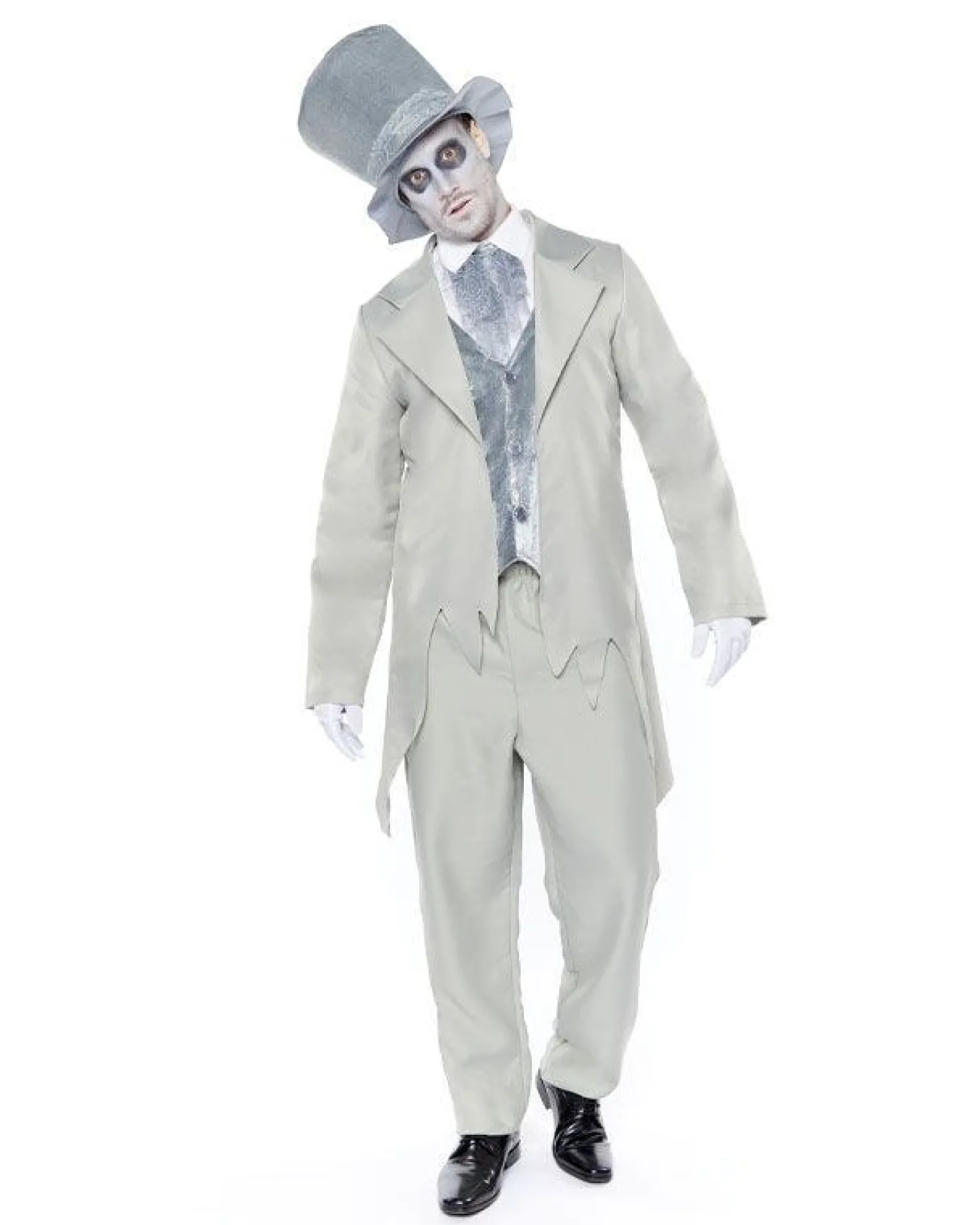 Zombie Ghost Groom -Adult Costume<Party Delights Online