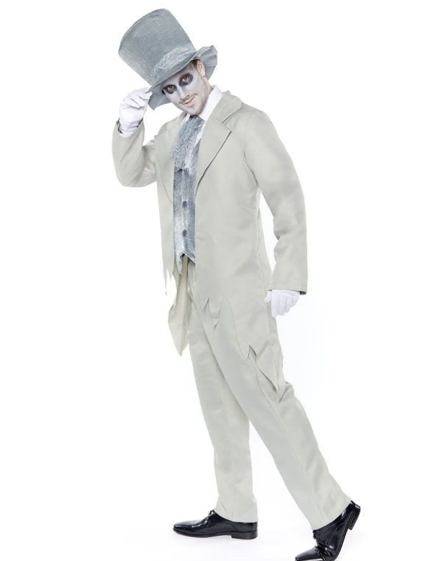 Zombie Ghost Groom -Adult Costume<Party Delights Online