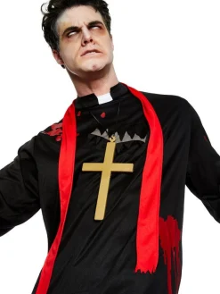 Zombie Vicar - Adult Costume<Party Delights Best